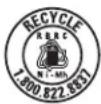 BLACK & DECKER ISD600 - The RBRC™ Seal - 1