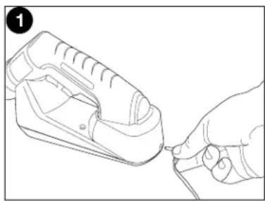 BLACK & DECKER ISD600 - Charging Procedure - 1