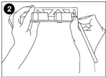 BLACK & DECKER ISD600 - Hanging the Charging Base (fig. 2 & 3) - 1