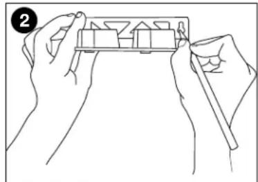 BLACK & DECKER ISD600 - Accrochage de la base de charge (fig. 2 et 3) - 1