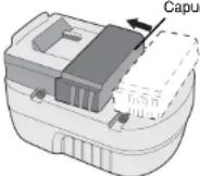 BLACK & DECKER BDRC18 - Information concernant le capuchon du bloc-pile - 2