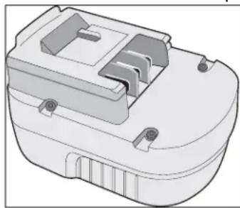 BLACK & DECKER BDDC180 - INFORMATION CONCERNANT LE CAPUCHON DU BLOC-PILE - 1