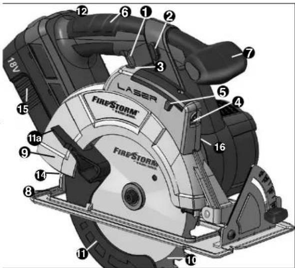 BLACK & DECKER BDDC180 - DESCRIPCION GENERAL (FIGURA D) - 1