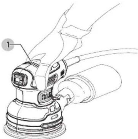 BLACK & DECKER BDERO200 - Posición Adecuada de las Manos (Fig. D) - 1