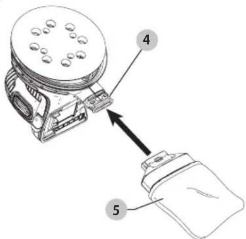 BLACK & DECKER BDCRO20C - Système de dépoussiérage (Fig. F, G) - 1