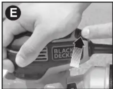 BLACK & DECKER BDEQS300 - LOCK OFF - 1
