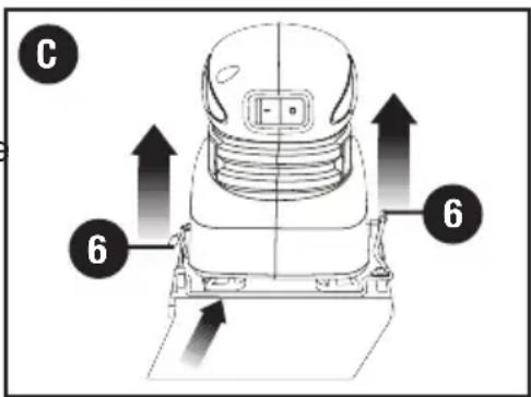 BLACK & DECKER BDEQS15C - POSE du PAPIER abrasif - 1