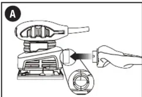 BLACK & DECKER BDEQS15C - INSTALLING THE DUST BAG ASSEMBLY - 1
