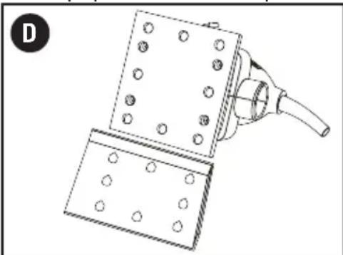 BLACK & DECKER BDEQS15C - PUNCHING HOLES IN SANDPAPER - 1
