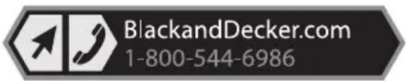 BLACK & DECKER 7558 - FULL TWO-YEAR HOME USE WARRANTY - 1