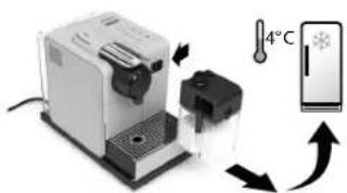 DELONGHI Icona Vintage KBOV3001.AZ - PRZYGOTOWYWANIE CAPPUCCINO-LATTE MACCHIATO-CREAMY LATTE-CIEPLEJMLECZNEJ PIANKI/ IPNIOTOBJIEHNE KANYUHNO-JATTE MAKNATO-CREAMY LATTE-TOPRAE MOJOUHONIENKIN - 4