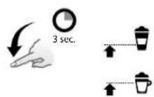 DELONGHI Icona Vintage KBOV3001.AZ - PROGRAMOVÁNÍ OBJEMU CAPPUCCINA-LATTE MACCHIATA-CREAMY LATTE-TEPLE MLEČNE PENY/CAPPUCCINO-LATTE MACCHIATO-CREAMY LATTE-MELEG TEJHAB MENNYISEGENEK PROGRAMOZÁSA - 5