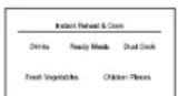 SAMSUNG MG402MADXBB - USING THE INSTANT REHEAT/COOK FEATURE - 1