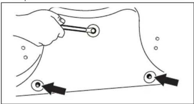 HUSQVARNA R 422Ts AWD - Pour retirer et fixer le bouchon BioClip - 1