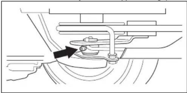 HUSQVARNA R 422Ts AWD - De riemspanner smeren - 2