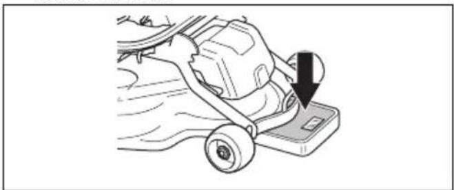 HUSQVARNA Rider 216 AWD - Bodemdruk van maaidek controleren en aanpassen - 1