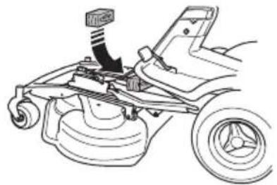 HUSQVARNA Rider 216 AWD - Pour déposer et fixer le carter de coupe - 7
