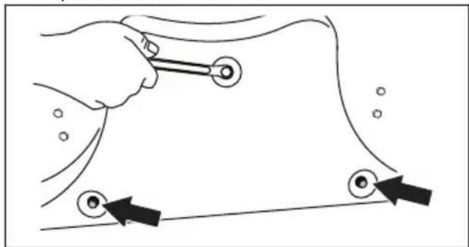 HUSQVARNA Rider 216 AWD - Pour retirer et fixer le bouchon BioClip sur le carter de coupe Combi 103 - 1