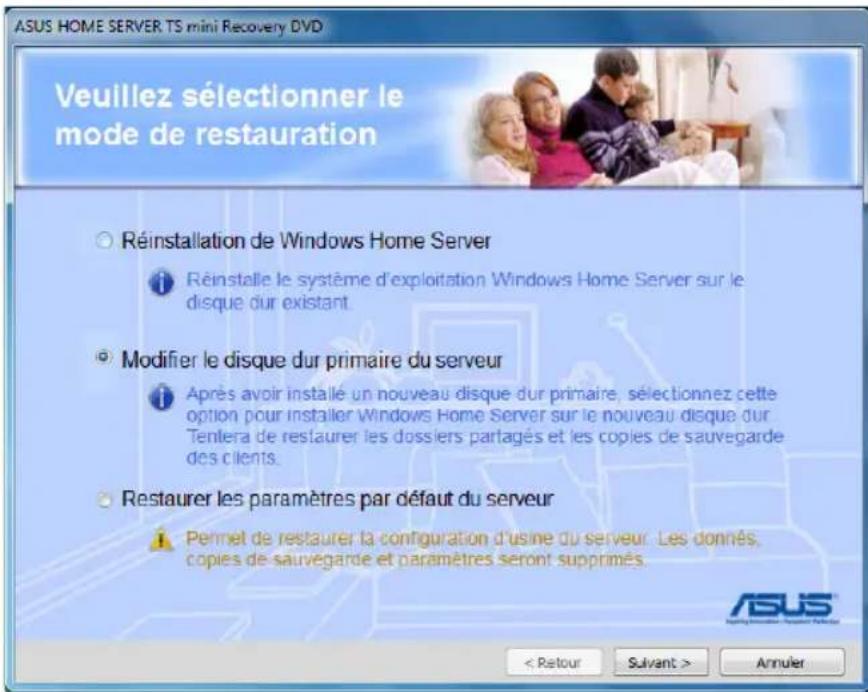 ASUS TS mini - Pour.installer.Windows Home. Server.sur.un.nouveau.disque.dur. - 2