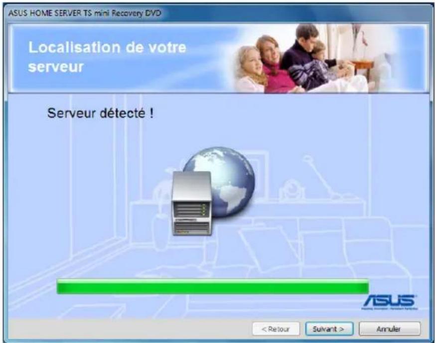 ASUS TS mini - Pour restaurer le serveur - 7