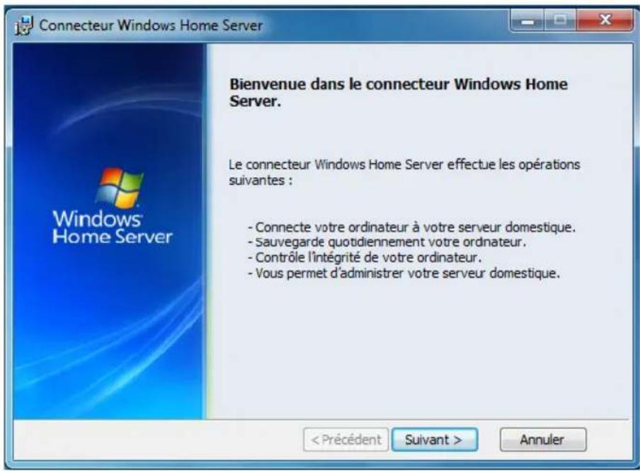 ASUS TS mini - Installer Windows Home Server Connector sur le premier ordinateur - 6