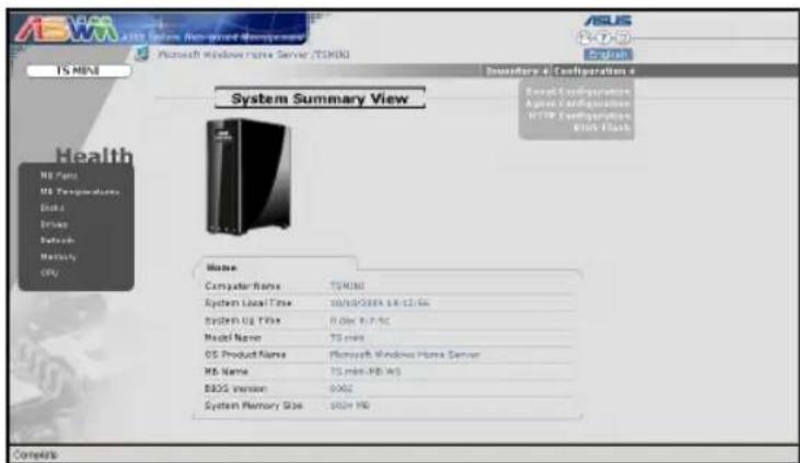 ASUS TS mini - La.page.principale - 1