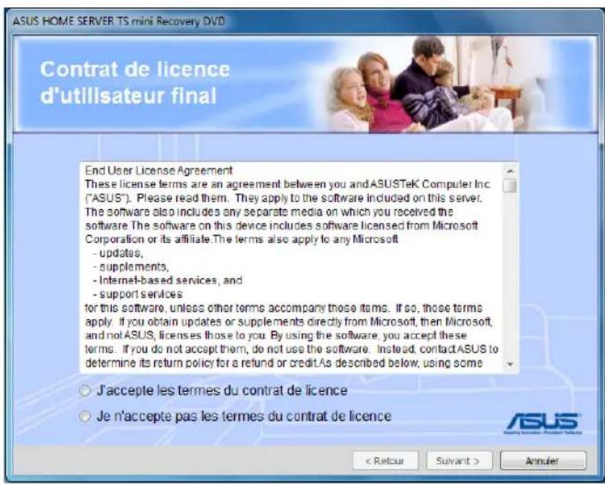 ASUS TS mini - Pour restaurer le serveur - 3
