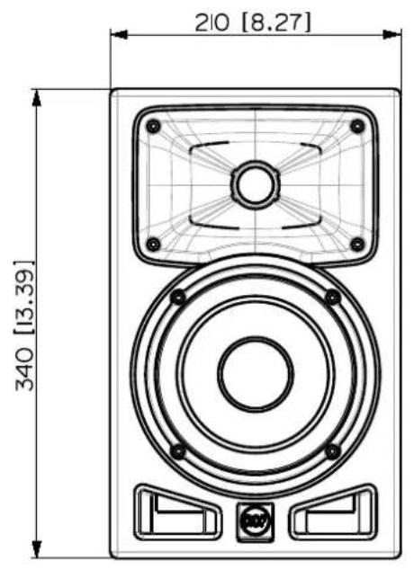 RCF Ayra Pro 8 - 1/4" TRS JACK CONNECTOR - 7