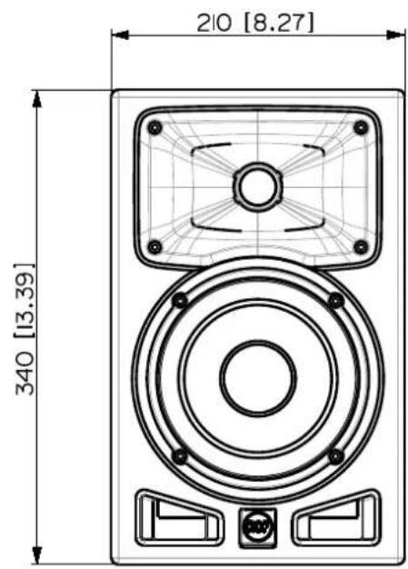 RCF Ayra Pro 6 - 1/4" TRS JACK CONNECTOR - 7