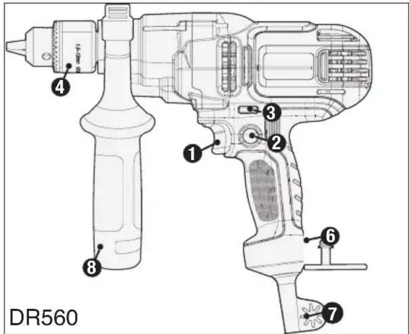 BLACK & DECKER DR260C - FONCTIONNELLE - 3