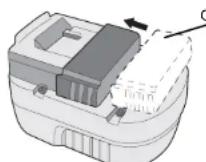 BLACK & DECKER BDS1802G - Information concerning le capuchon du bloc-pile - 2