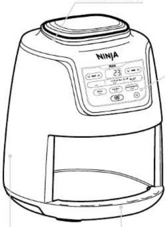 NINJA Air Fryer Max AF160EU - GUARDE ESTAS INSTRUCCIONES - 2