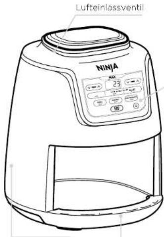NINJA Air Fryer Max AF160EU - DIESE ANWEISUNGEN GUT AUFBEWAHREN - 7