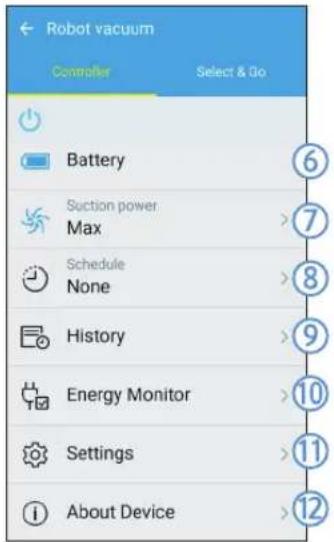 SAMSUNG SR2AJ9020U - Controlling POWERbot - 2