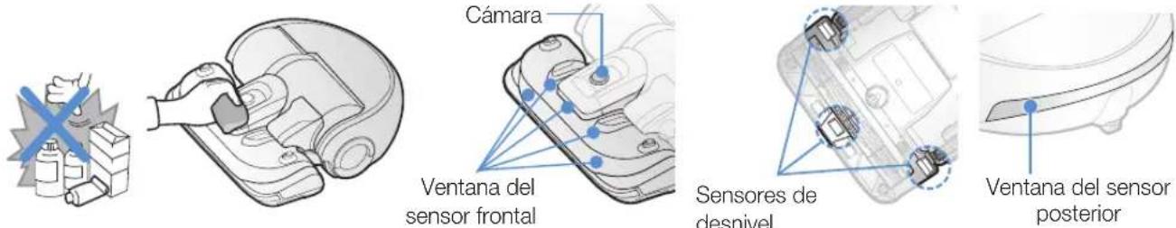 SAMSUNG SR2AJ9020U - Limpieza de los sensores y la-camera - 1