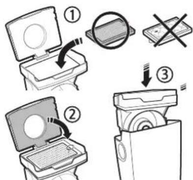 SAMSUNG SR2AM7070WS - Cleaning the dustbin - 5