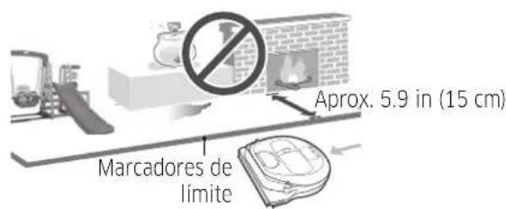 SAMSUNG SR2AM7070WS - Acerca de los marcadores de limite - 3