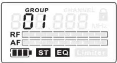 LD Systems MEI 1000 G2 - HAUPTMENU - 1