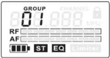 LD Systems MEI 1000 G2 - MAIN MENU - 1