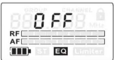LD Systems MEI 1000 G2 - SELECTING A FREQUENCY GROUP 1 - 8 - 1