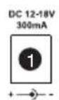LD Systems MEI 1000 G2 - TRASMETTITORE: Pannello posteriore - 1