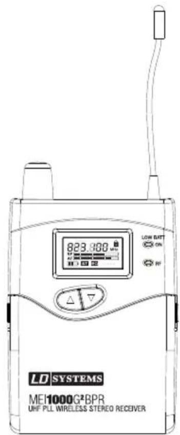 LD Systems MEI 1000 G2 - COMPOSANTS DU SYSTÉME : - 3