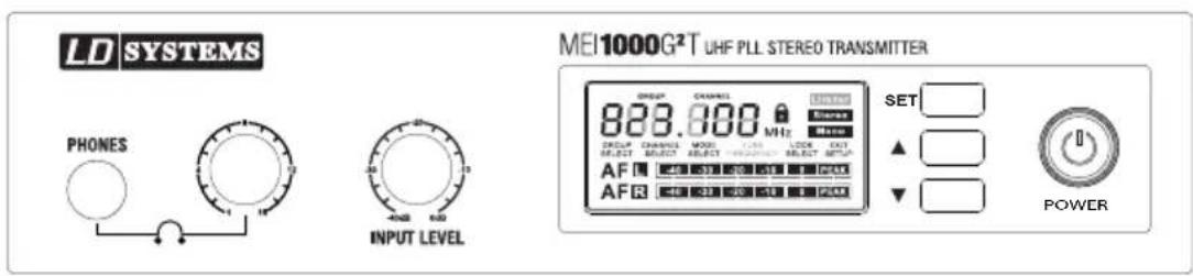 LD Systems MEI 1000 G2 - SYSTEM COMPONENTS: - 1