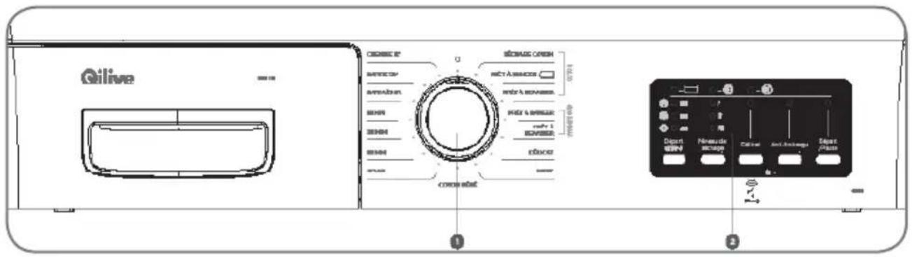 Qilive Q.6929 - Panneau de commandes - 1