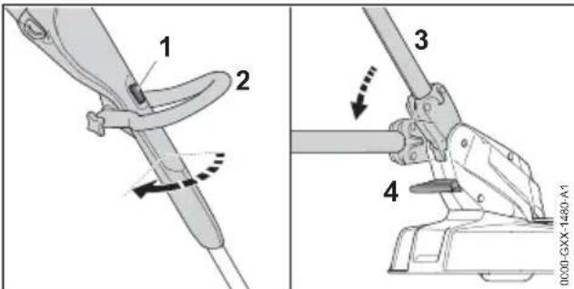 STIHL FSA 45 - Converting Trimmer to Edger - 1