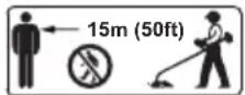 STIHL FSA 45 - ⚠️ WARNING - 1