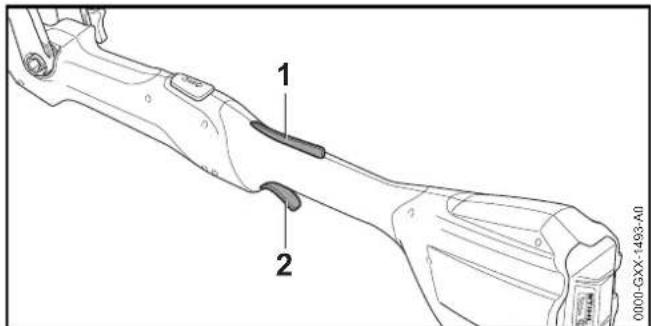 STIHL FSA 56 - Accendere il decespugliatore - 1