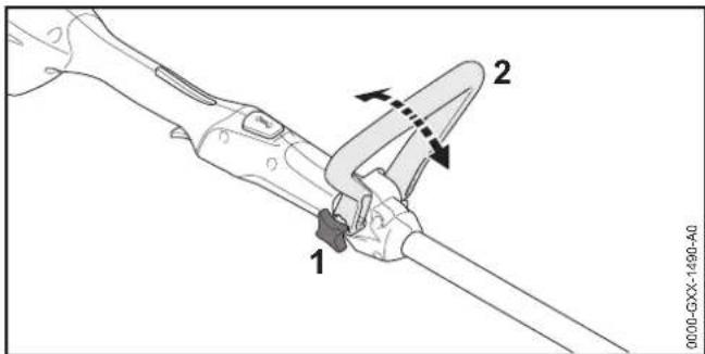 STIHL FSA 56 - Rundumgriff einstellen - 1