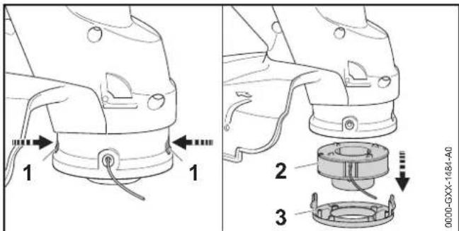 STIHL FSA 56 - Spulenkörper ausbauen - 1