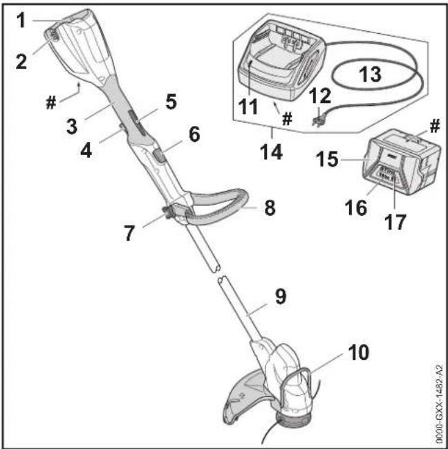 STIHL FSA 56 - Trimmer, Battery and Charger - 1